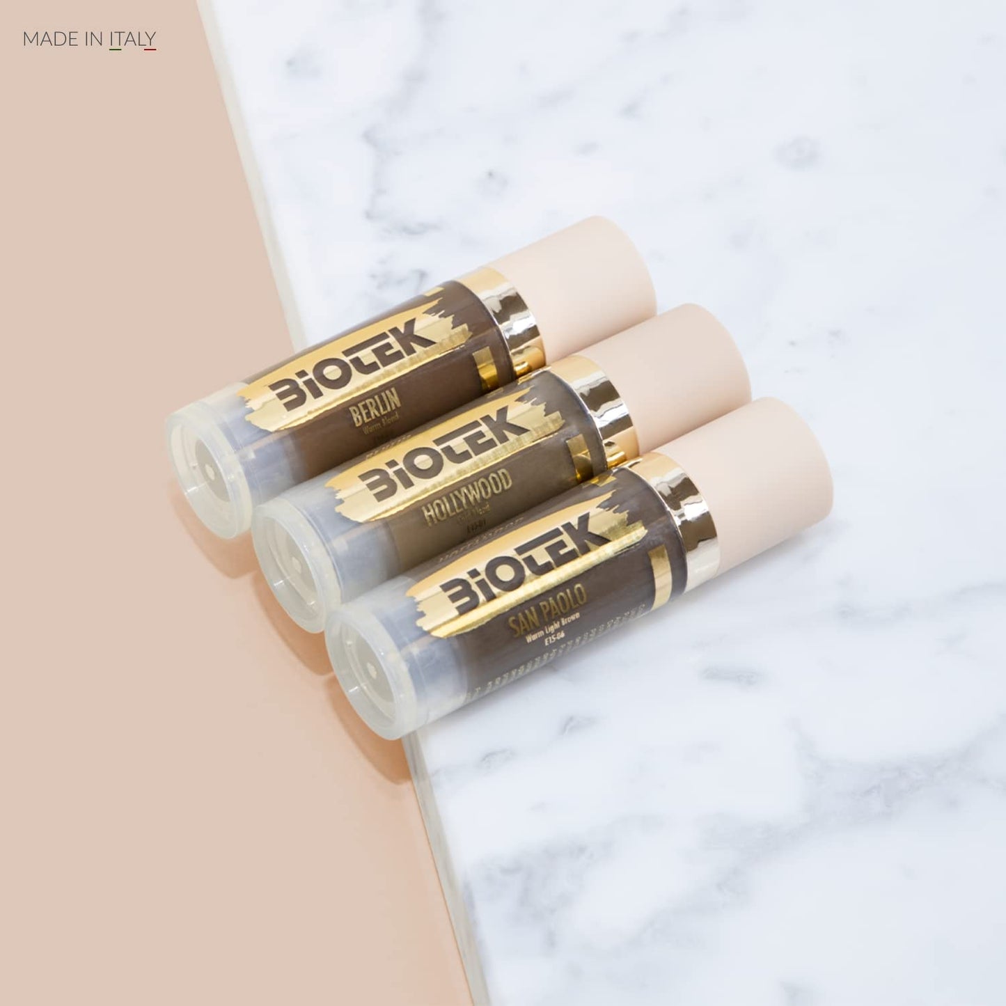 Brow Pigment Kit for Permanent Makeup - Made in Italy Permanent Makeup Colors Set (5 Count, 0.61 fl.oz. each)