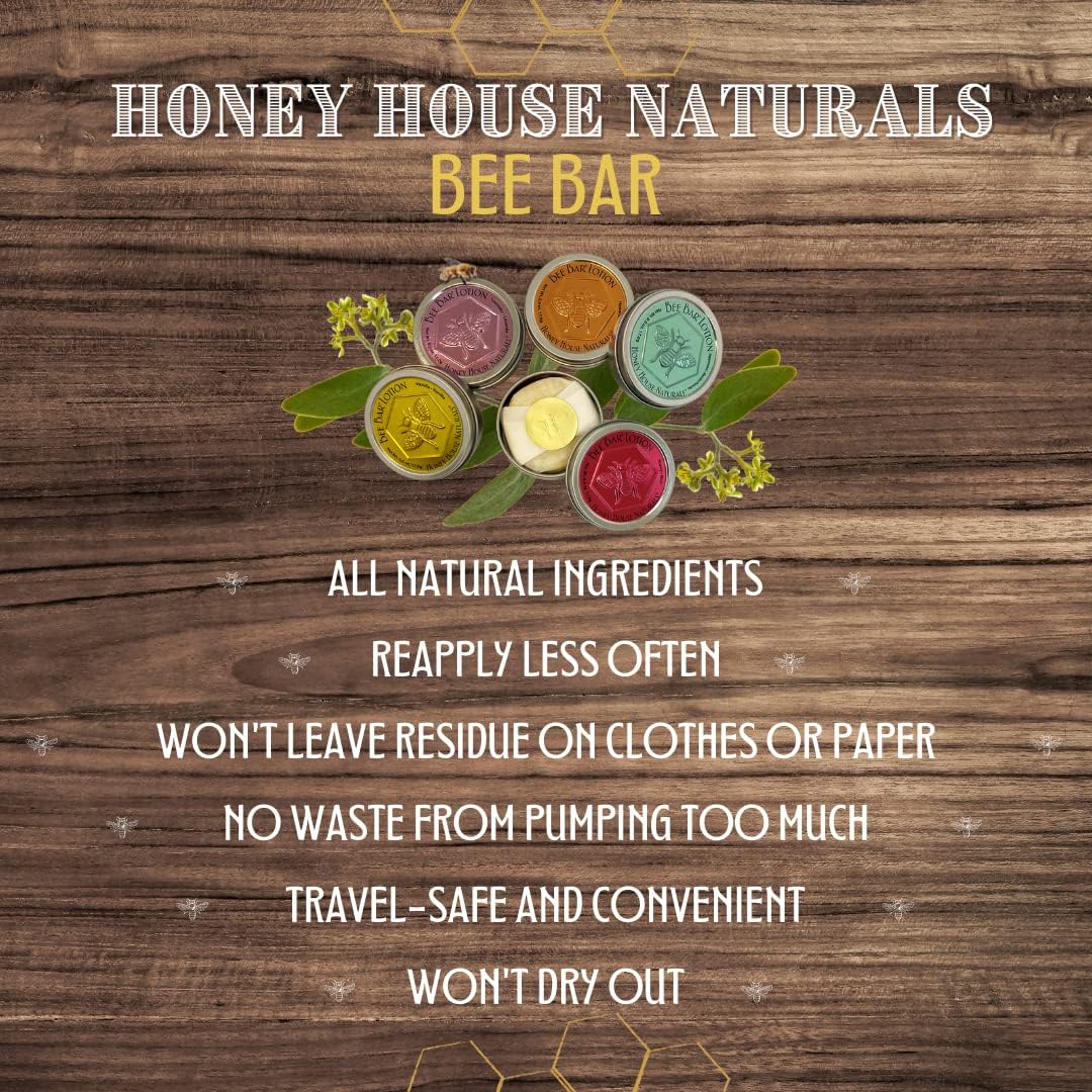 Bee Bar Honey House Naturals Duo – Lavender – Small .6 ounce & Large 2 ounce