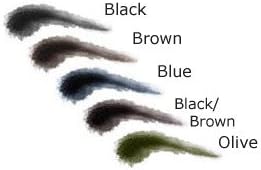 Lauren Brooke Cosmetiques All natural Eye Liner Pencil, Organic Makeup (Brown)