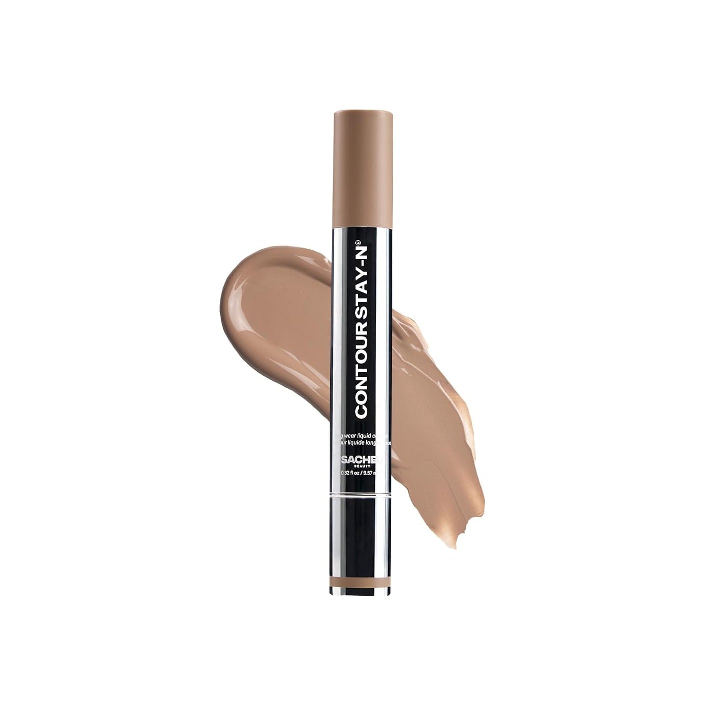 Sacheu Liquid Contour STAY-N Long Wear Bronzer Cream Contour Makeup — Long Lasting, Blendable, & Lightweight Formula — Vegan & Cruelty-free, Giving Sass