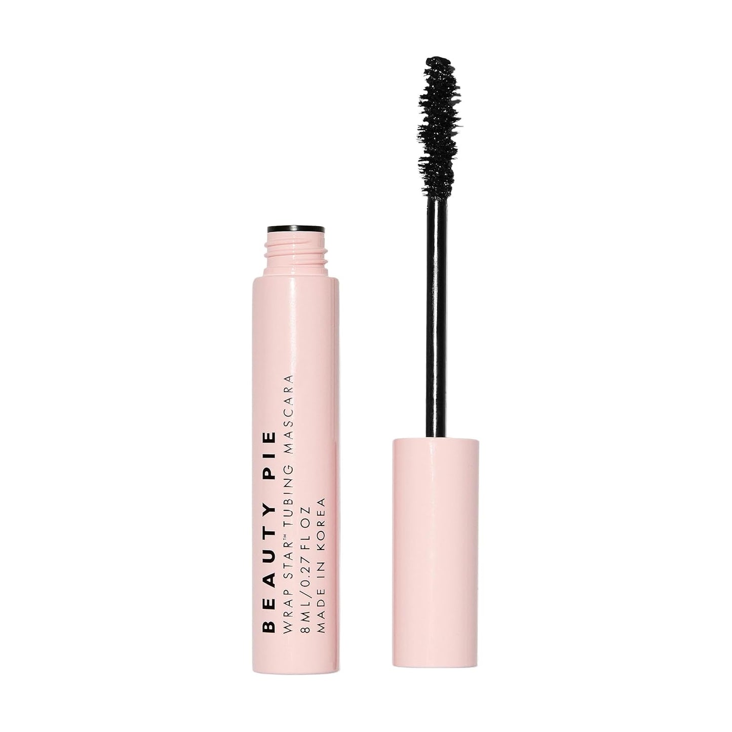 Wrap Star Tubing Mascara For Lenghtening & Curling & A Smudge-Proof & Flake-Proof Finish (Classic Black)
