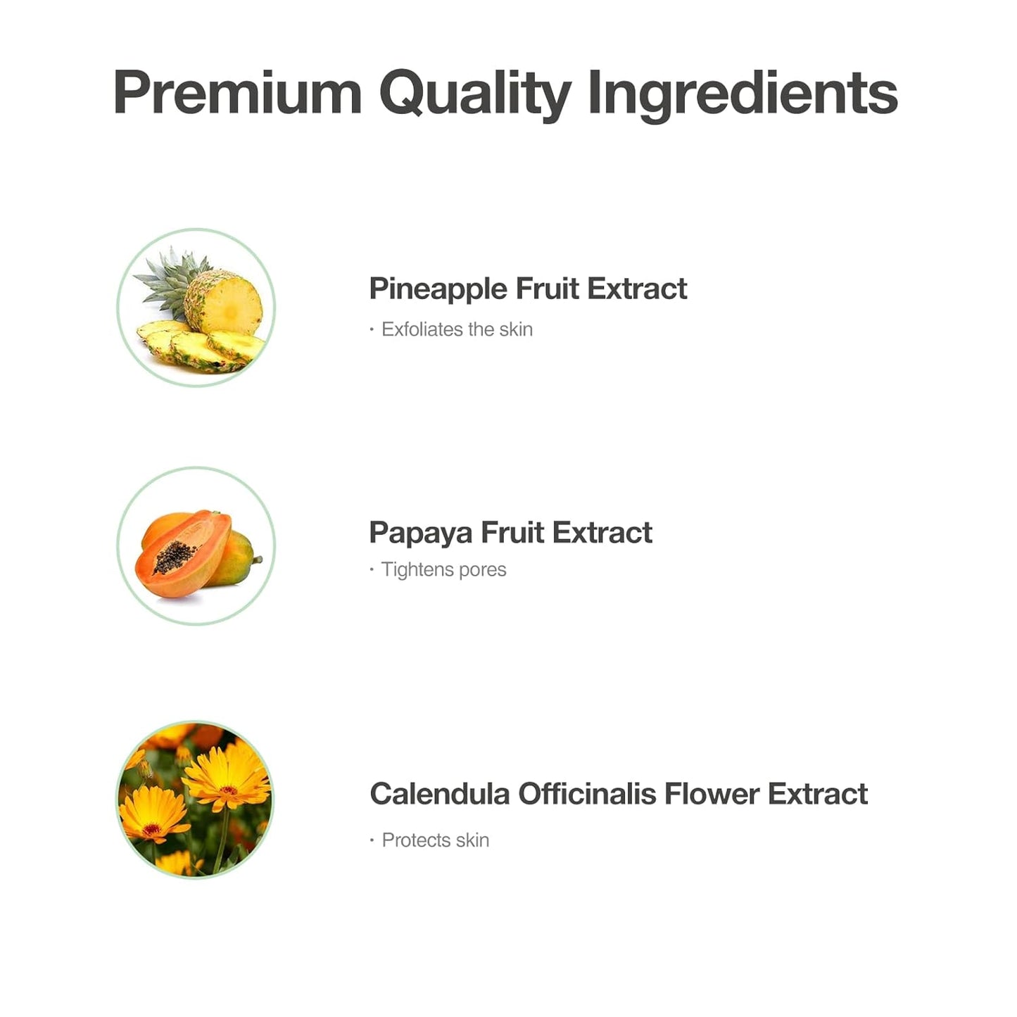 Daily Botanicals Enzyme Peel – Gentle Exfoliating Gommage with Pineapple & Papaya Extracts, Natural Enzyme Peel for Refines Pores & Smooths Texture 2.53 fl.oz (75ml)