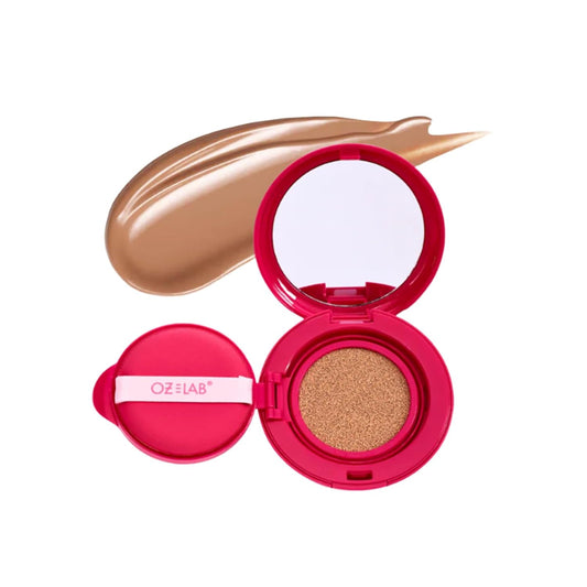 Beauty Pillow Pod Cushion Foundation Sand – Natural Matte Finish, Buildable Coverage, Paraben-Free, Portable Compact with Mirror and Puff,0.42 OZ /12G,pack of 1