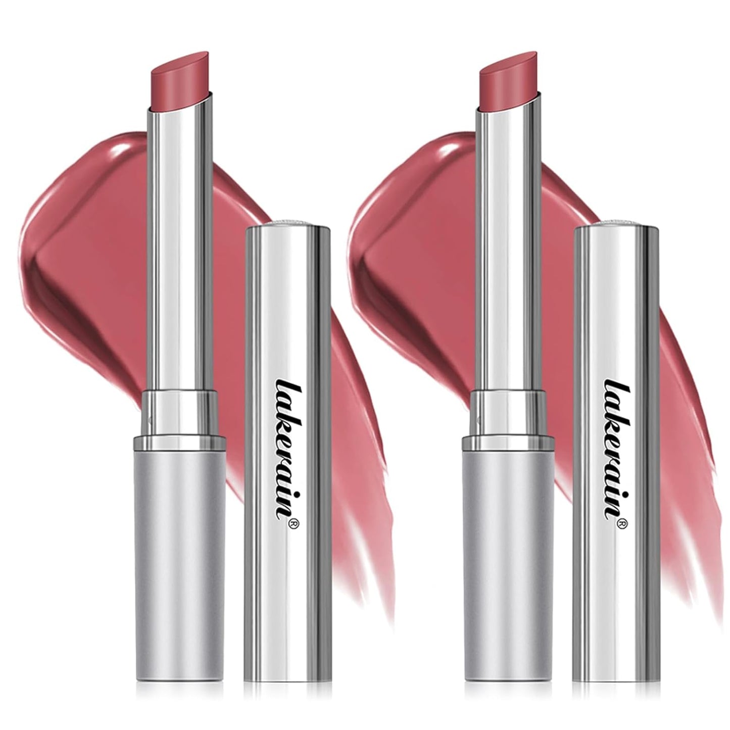 2PCS Honey Lipstick Tinted Lip Balm - Sheer Hydrating for All Skin Tones - Moisturizing Lip Color, Nourishing for Dry Lips (Pink)