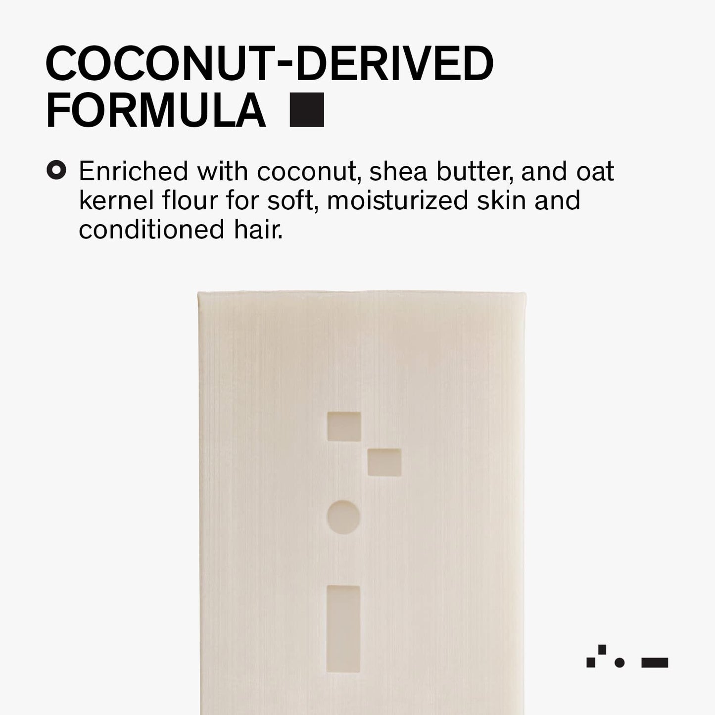 Bravo Sierra Body & Hair Bar, 2-Pack - All-In-One Shampoo & Facial Cleanser with White Vetiver & Cedarwood, 7 oz - Coconut, Shea Butter & Oat Flour for Soft Skin & Healthy Hair