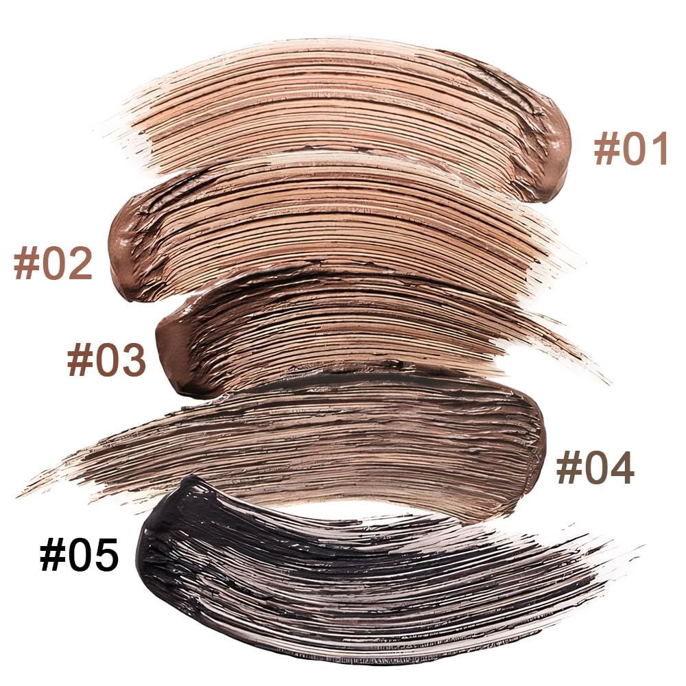 Kaely Eyebrow Gel Waterproof,Longwear Tinted Eye Brow Mascara,Eyebrow Color Makeup kit,maquillaje gel para cejas a prueba de agua,Long Lasting Eyebrows Vegan cosmetics,01 Blonde