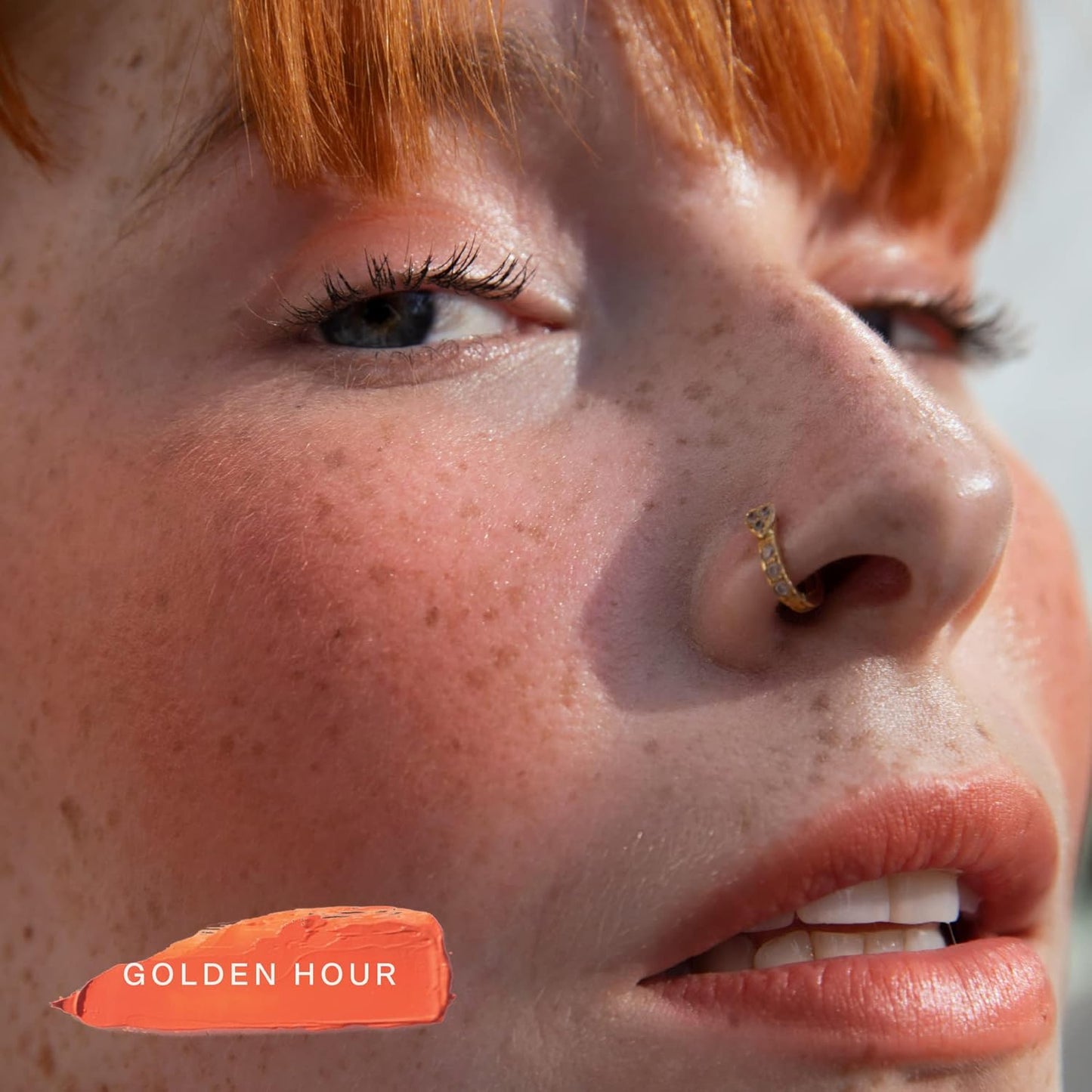 Tower 28 Beauty BeachPlease Cream Blush for Cheeks and Lips - Multi-Purpose Lip and Cheek Tint in Orange Blush - for Sensitive Skin – Color GOLDEN HOUR, Luminous Finish