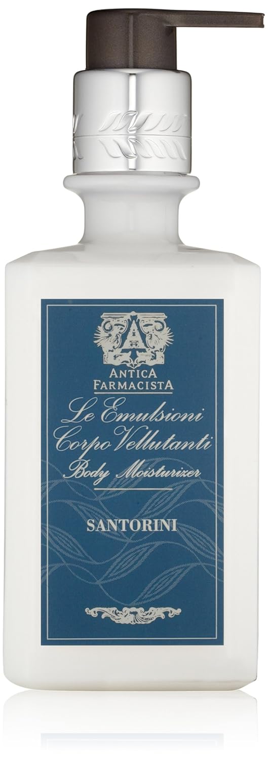Antica Farmacista Body Moisturizer - Moisturizing Scented Lotion - Premium Body Moisturizer - Luxury Gift for Women & Men - Hand & Skin Hydration - Santorini, 10 Fl Oz