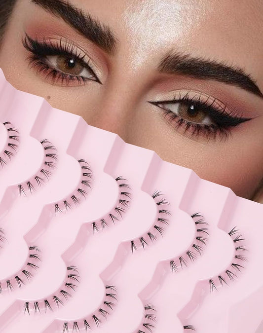 Bottom Lashes Bottom Eyelashes False Lower Lashes Fake Bottom Eyelashes 7 Pairs Bottom-3