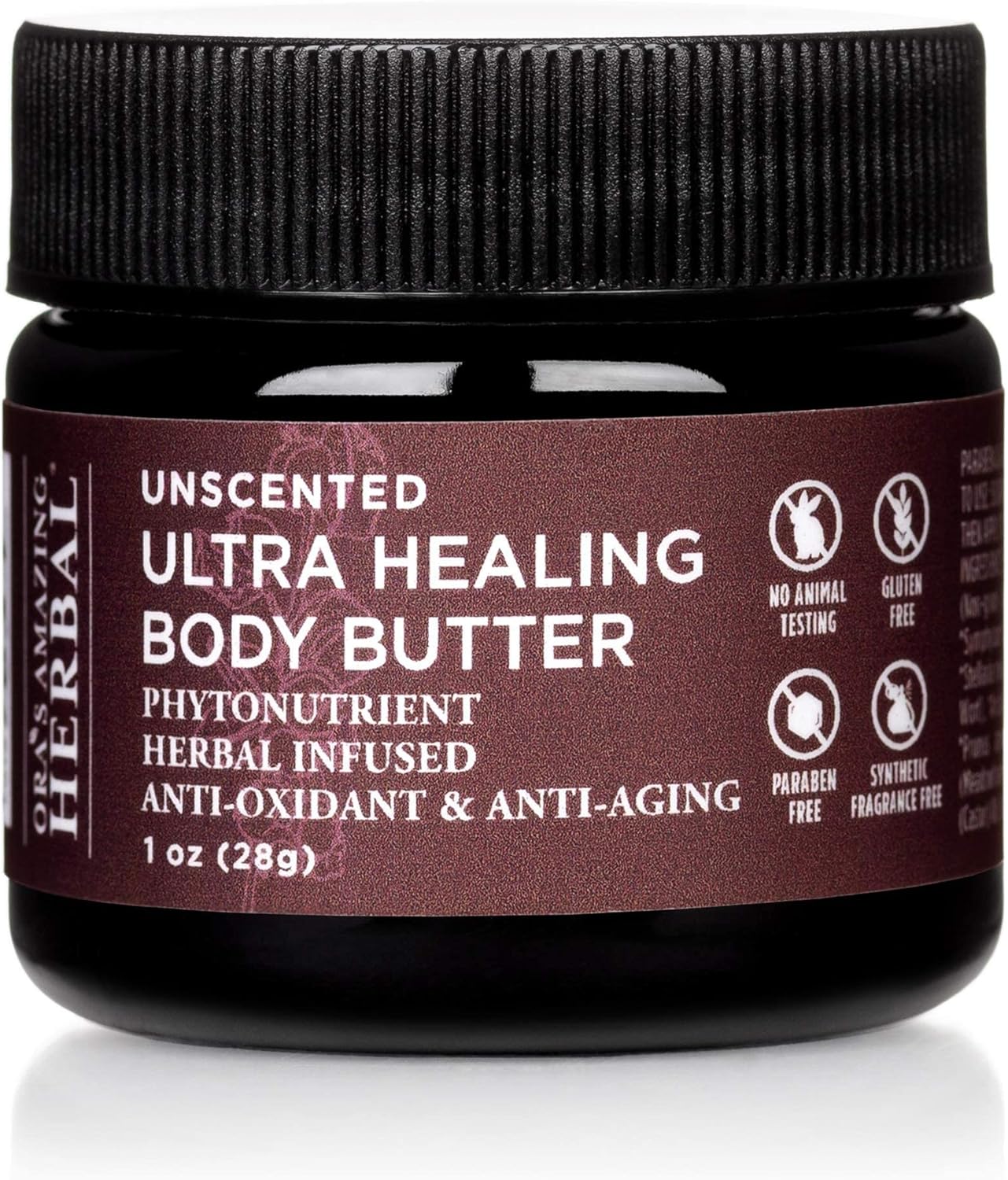 Ora's Amazing Herbal, Eczema Relief, Touchy Skin Salve, Ultra Healing Body Butter, Eczema Cream, Eczema Balm, Herbal Salve, Travel Size, 1oz each