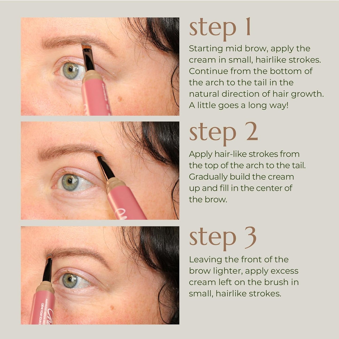 Chella Eyebrow Cream, Awesome Auburn - Vegan, Cruelty Free, Paraben Free, Gluten Free Eyebrow Pomade Makeup - Long Wearing, Velvet Consistency, Water Resistant