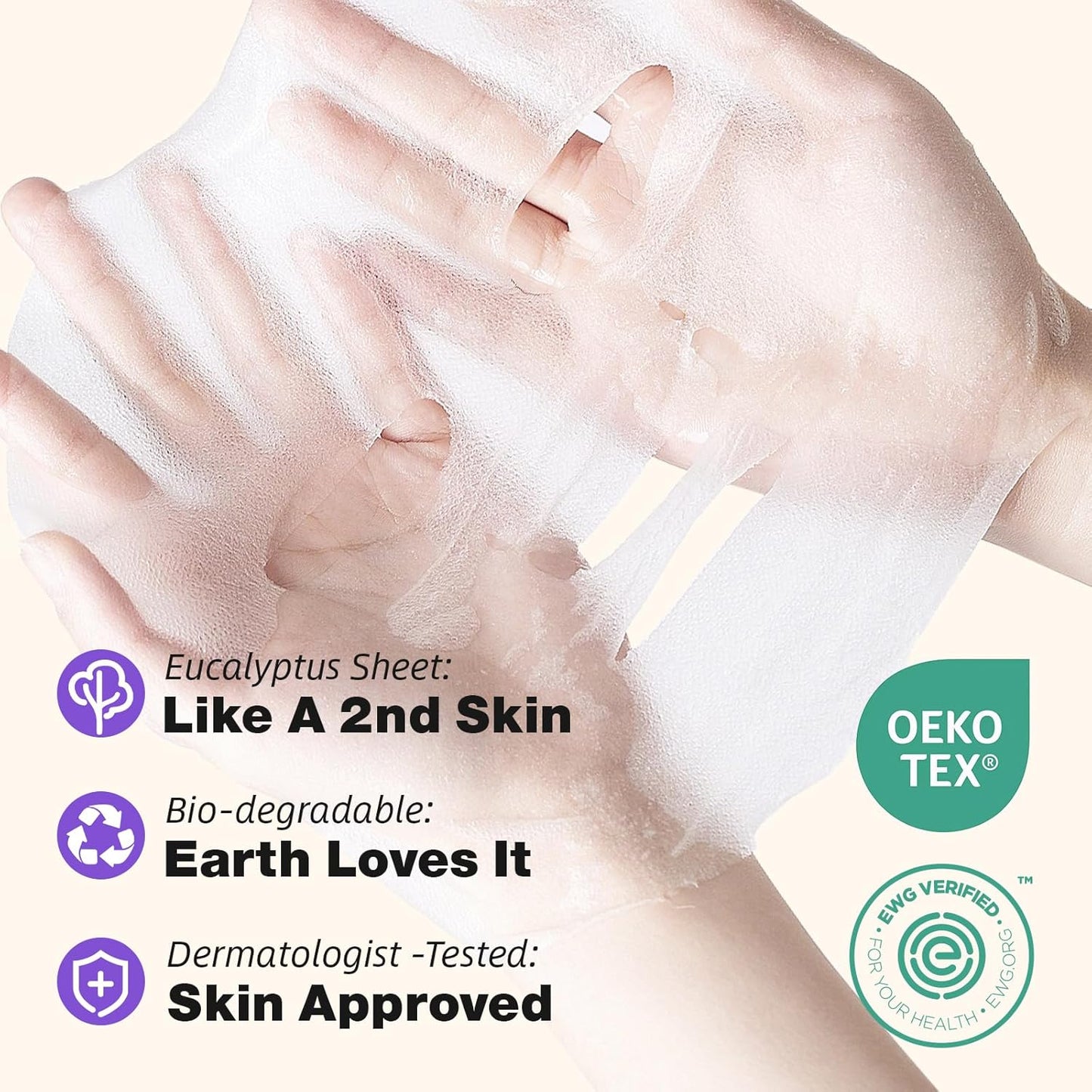 ZealSea Clean Beauty Face Masks Skincare, Minimalism 15 Ingredients Sheet Mask, Dopamine Color Design Facial Mask, Sleepover & Slumber Spa Party Supplies, Women Teen Girl Gifts Trendy Stuff, 14 Pack