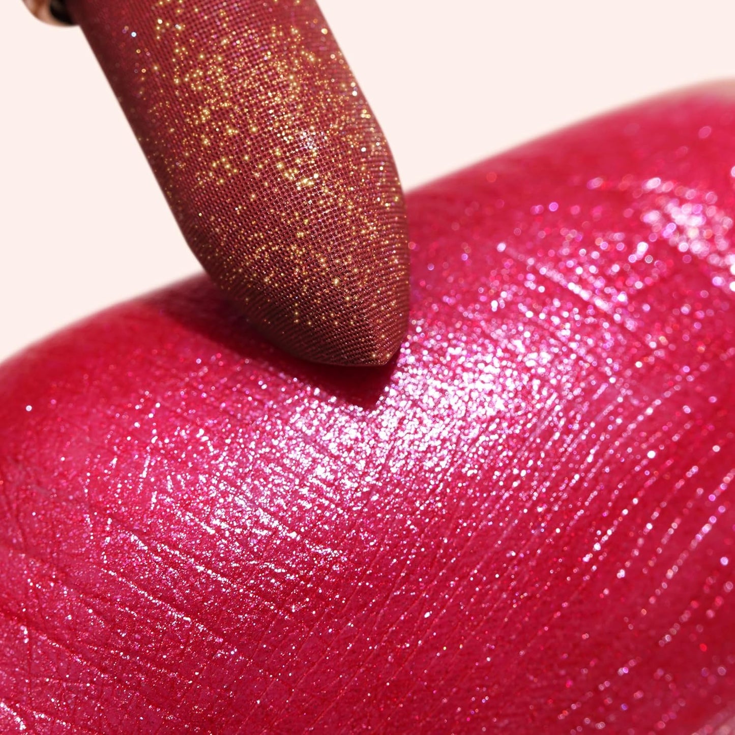 Oulac Shimmer Lipstick for Women, Infinity High Shine Finish, Hydrating Lip Color Infused with Damask Rose Oil for All-Day Comfort, Gluten-Free Vegan Beauty, D03 Soirée Red